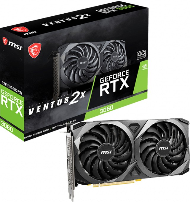 MSI RTX3060 Ventus 2X OC 12GB