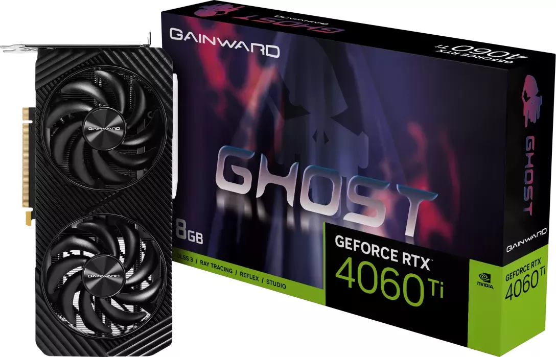 Gainward GeForce RTX 4060 Ti Ghost, 8GB GDDR6