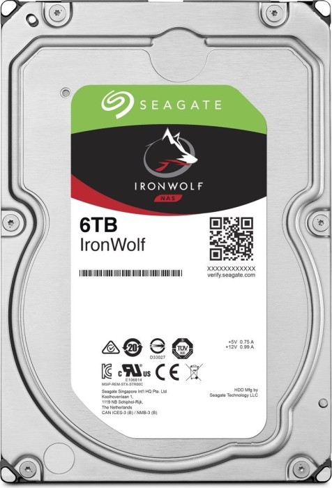 Seagate Ironwolf ST6000VN006 6TB