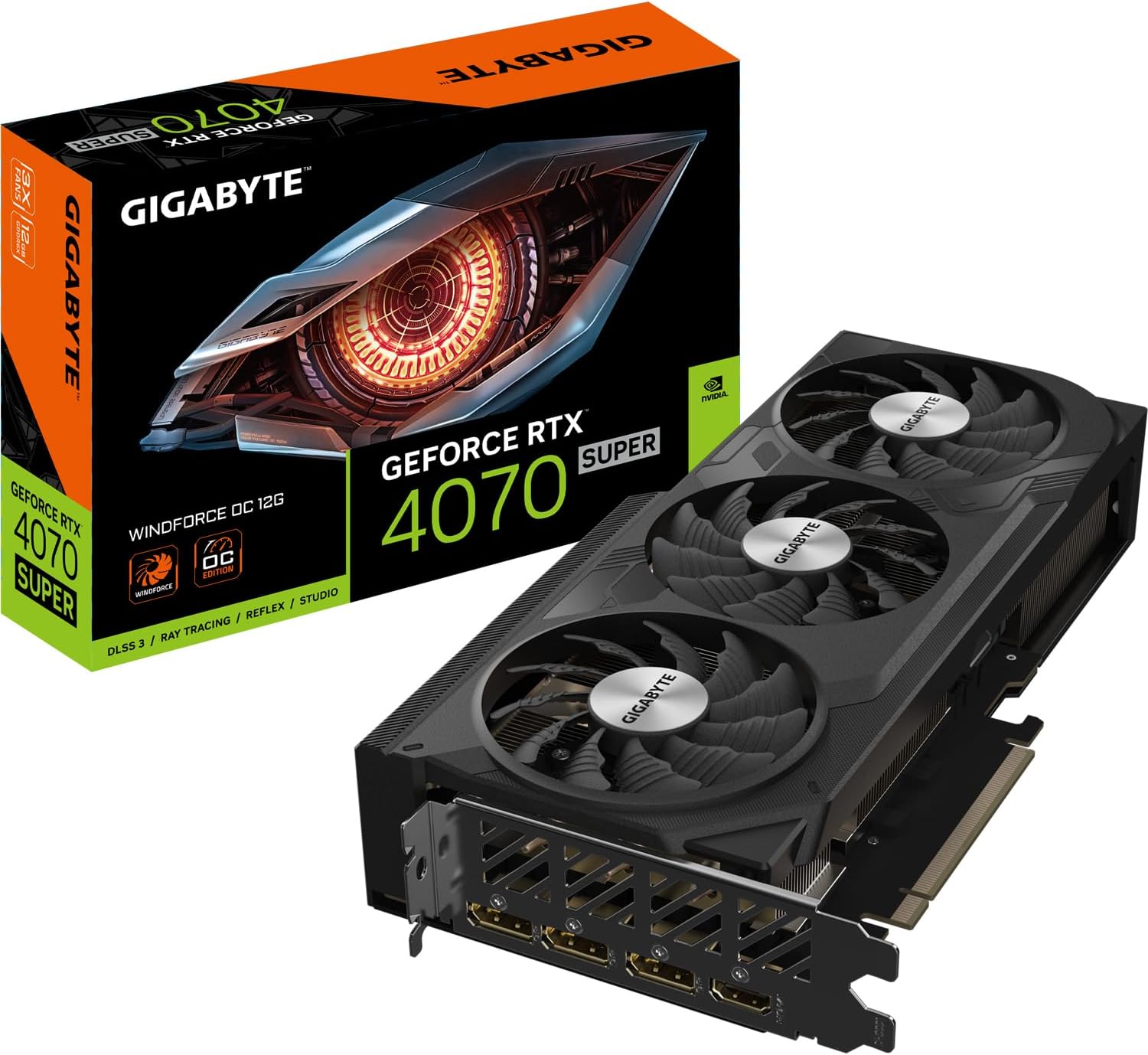 GIGABYTE RTX 4070 SUPER WINDFORCE OC 12G