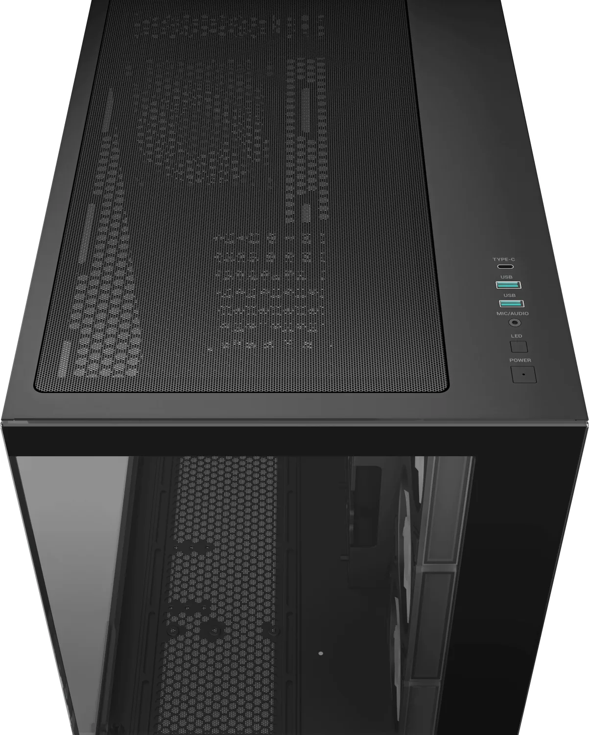 DeepCool CG530 4F, schwarz, Glasfenster