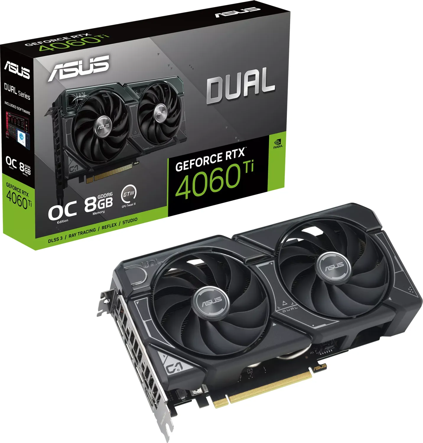 ASUS Dual GeForce RTX 4060Ti EVO OC 8GB