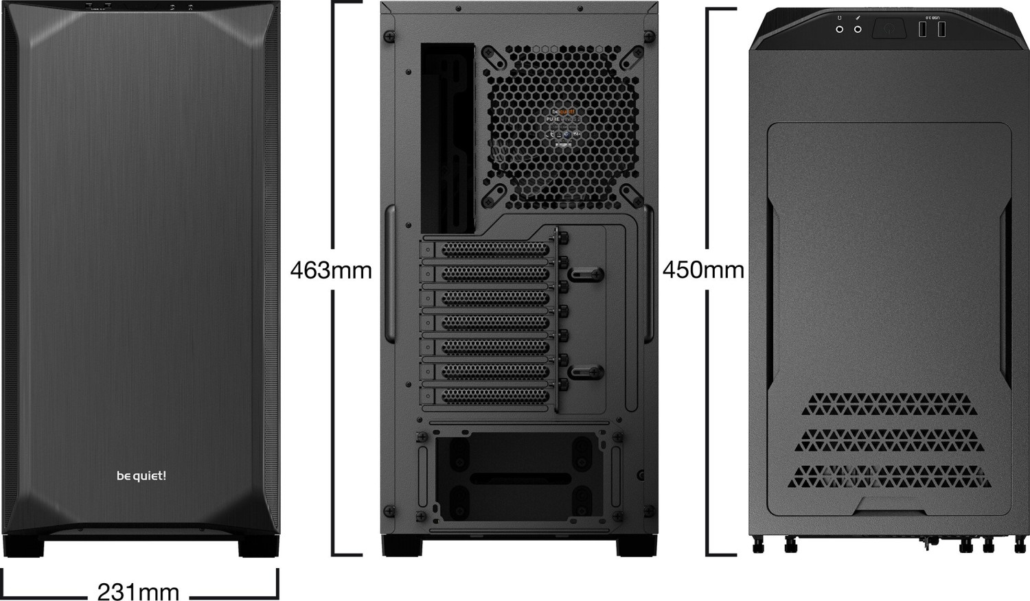 BeQuiet Pure Base 500 Window